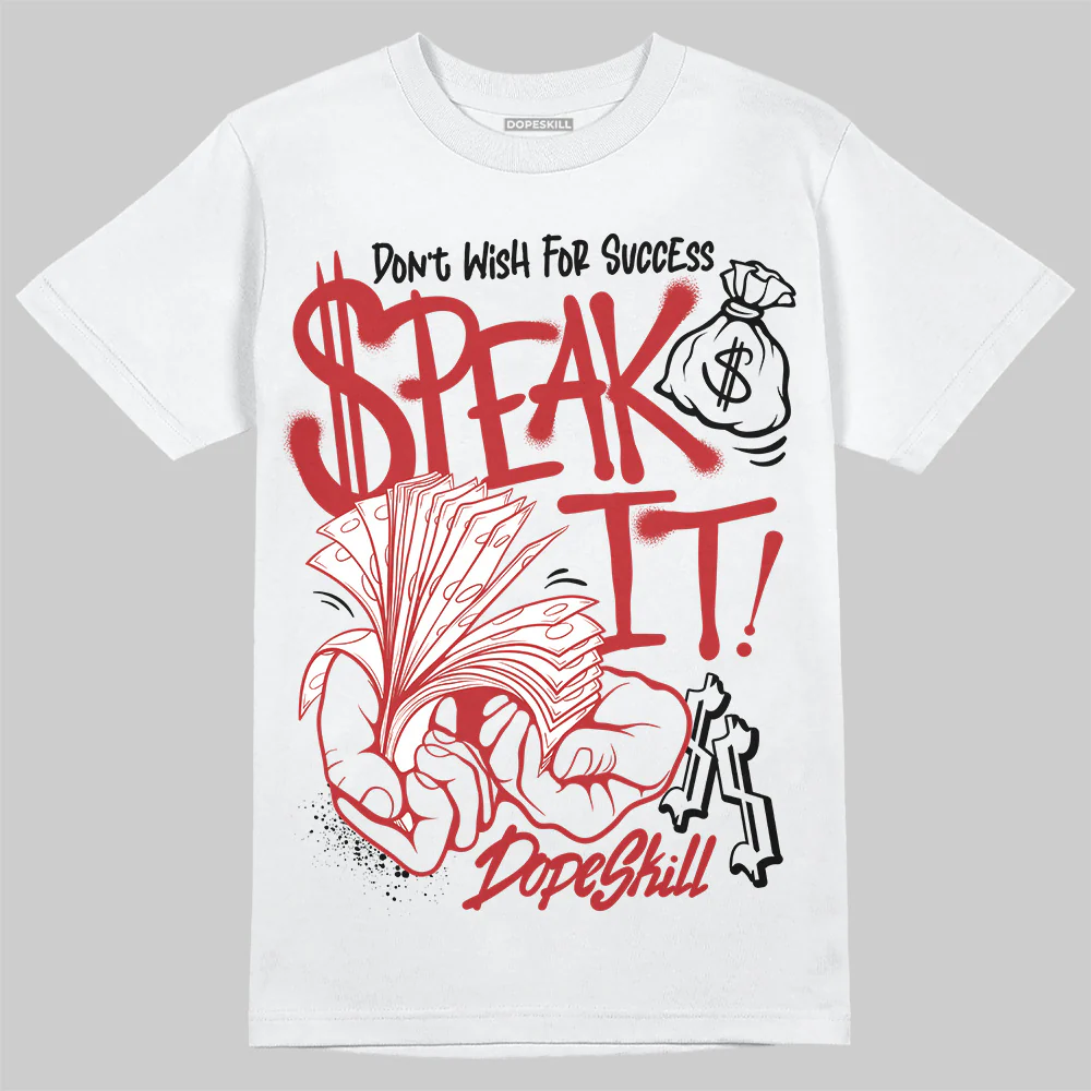 Flu Game 12s DopeSkill T-Shirt Speak It Graphic - Image 2