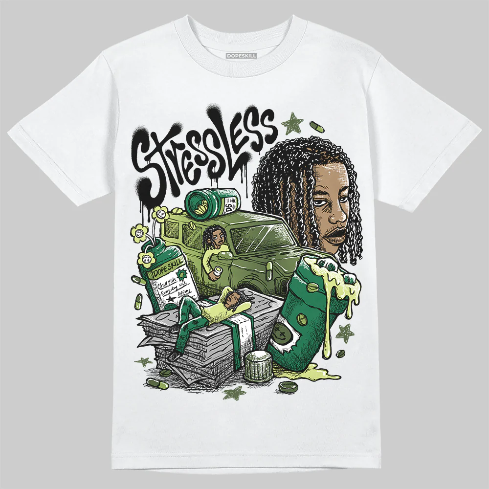 Foamposite One "Pine Green" DopeSkill T-Shirt Stressless Graphic - Image 2