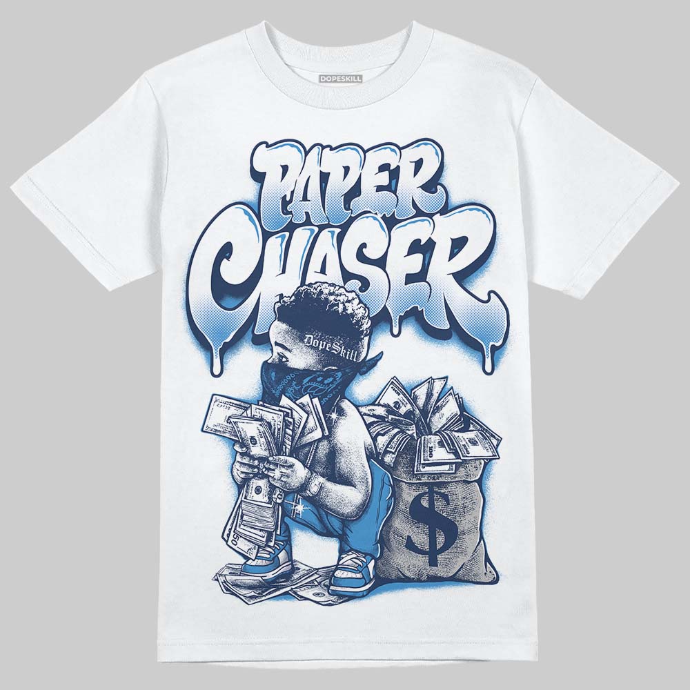 Foamposite Pro “UNC” DopeSkill T-Shirt Paper Chaser Boy Graphic