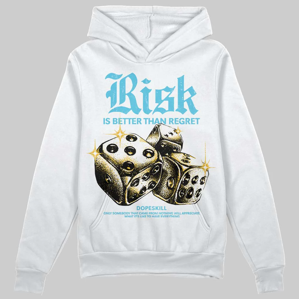 Gamma 11s DopeSkill Hoodie Sweatshirt Risk Is Better Than Regret Graphic - Image 2