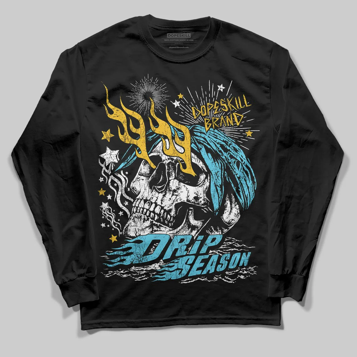 Gamma 11s DopeSkill Long Sleeve T-Shirt Drip Season Graphic