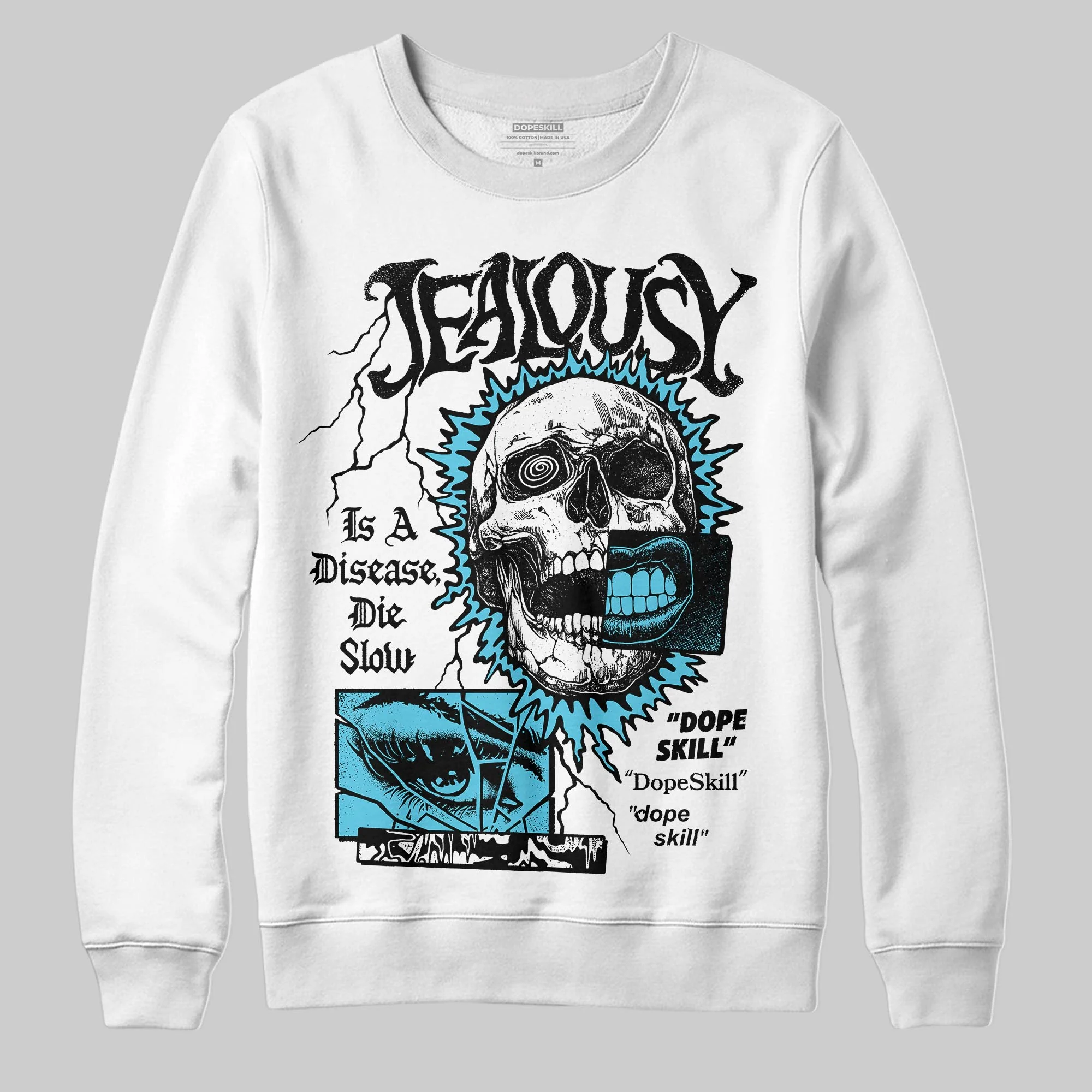 Gamma 11s DopeSkill Sweatshirt Jealousy Graphic - Image 2