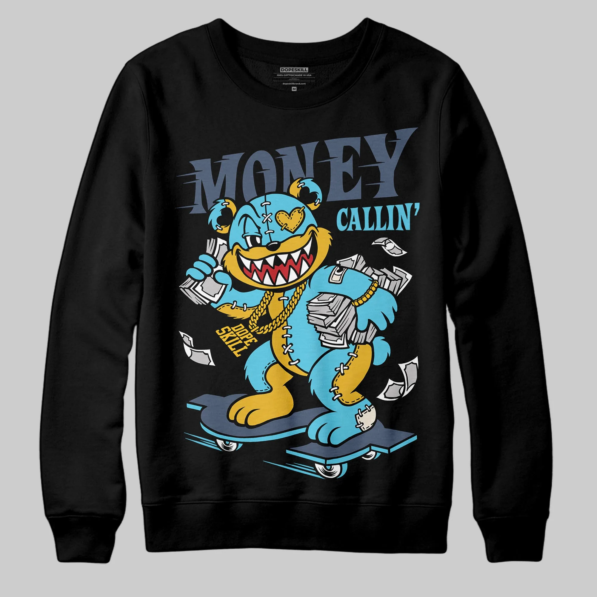 Gamma 11s DopeSkill Sweatshirt Money Callin' Graphic