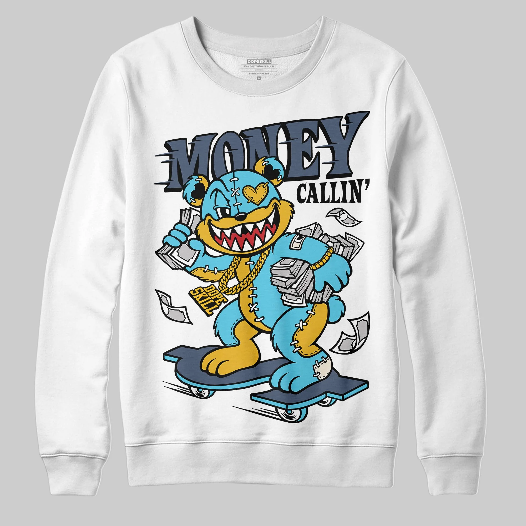 Gamma 11s DopeSkill Sweatshirt Money Callin' Graphic - Image 2