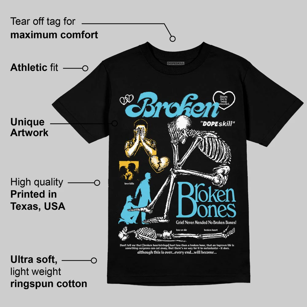 Gamma 11s DopeSkill T-Shirt Broken Bones Graphic - Image 3