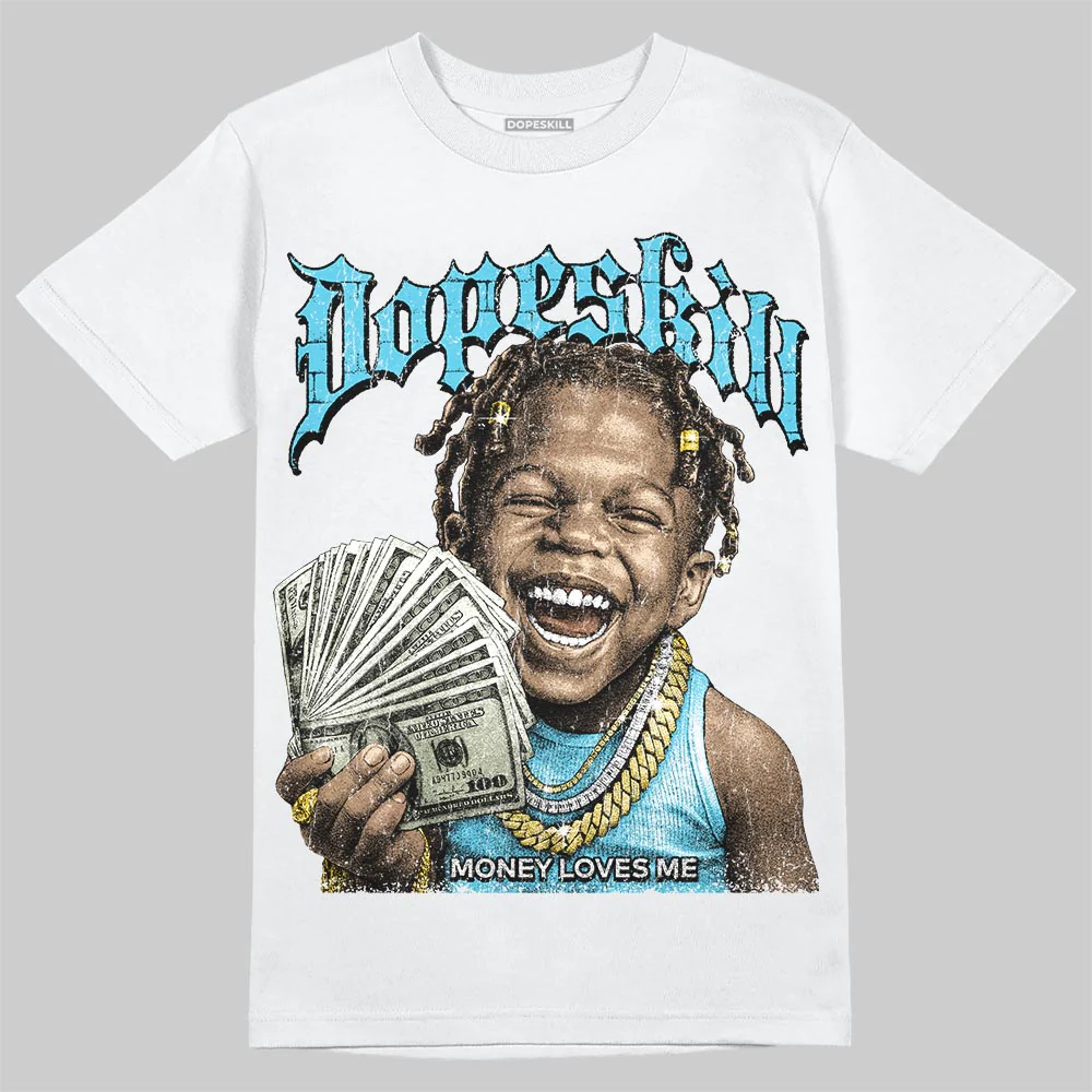 Gamma 11s DopeSkill T-Shirt Money Loves Me Graphic - Image 2