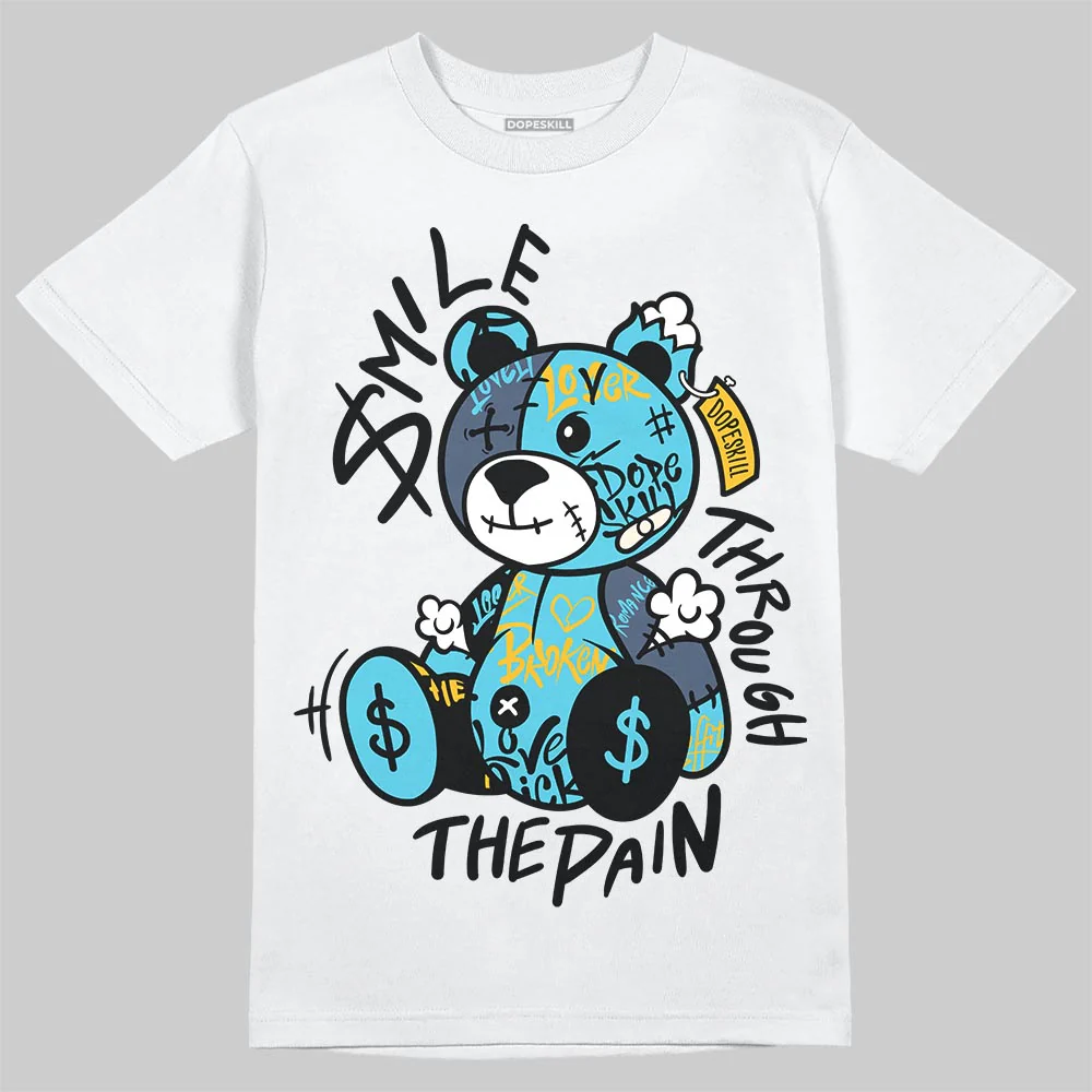 Gamma 11s DopeSkill T-Shirt Smile Through The Pain Graphic - Image 2