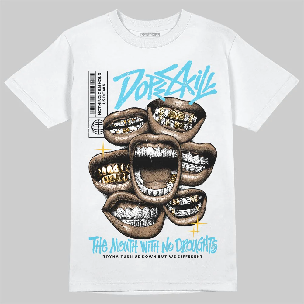 Gamma 11s DopeSkill T-Shirt The Mouth With No Droughts Graphic - Image 2