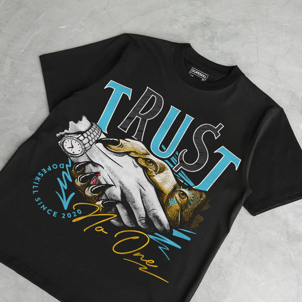 Gamma 11s DopeSkill T-Shirt Trust No One Graphic - Image 3