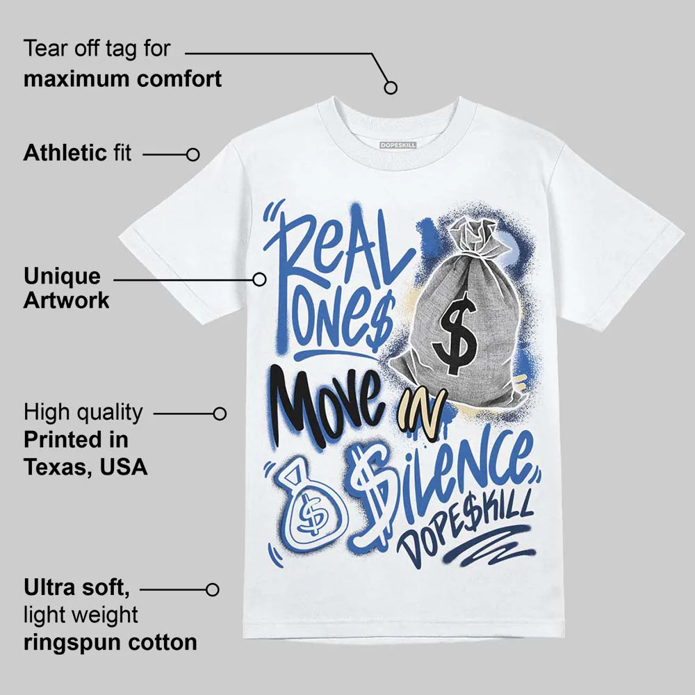 Gel-Nimbus 10.1 “HTTP 404” Blue DopeSkill T-Shirt Real Ones Move In Silence Graphic - Image 3