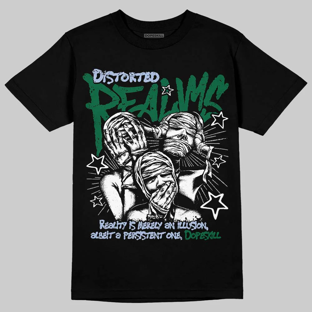 Gel-Nimbus 10.1 “HTTP 404” Green DopeSkill T-Shirt Distorted Realms Graphic - Image 2