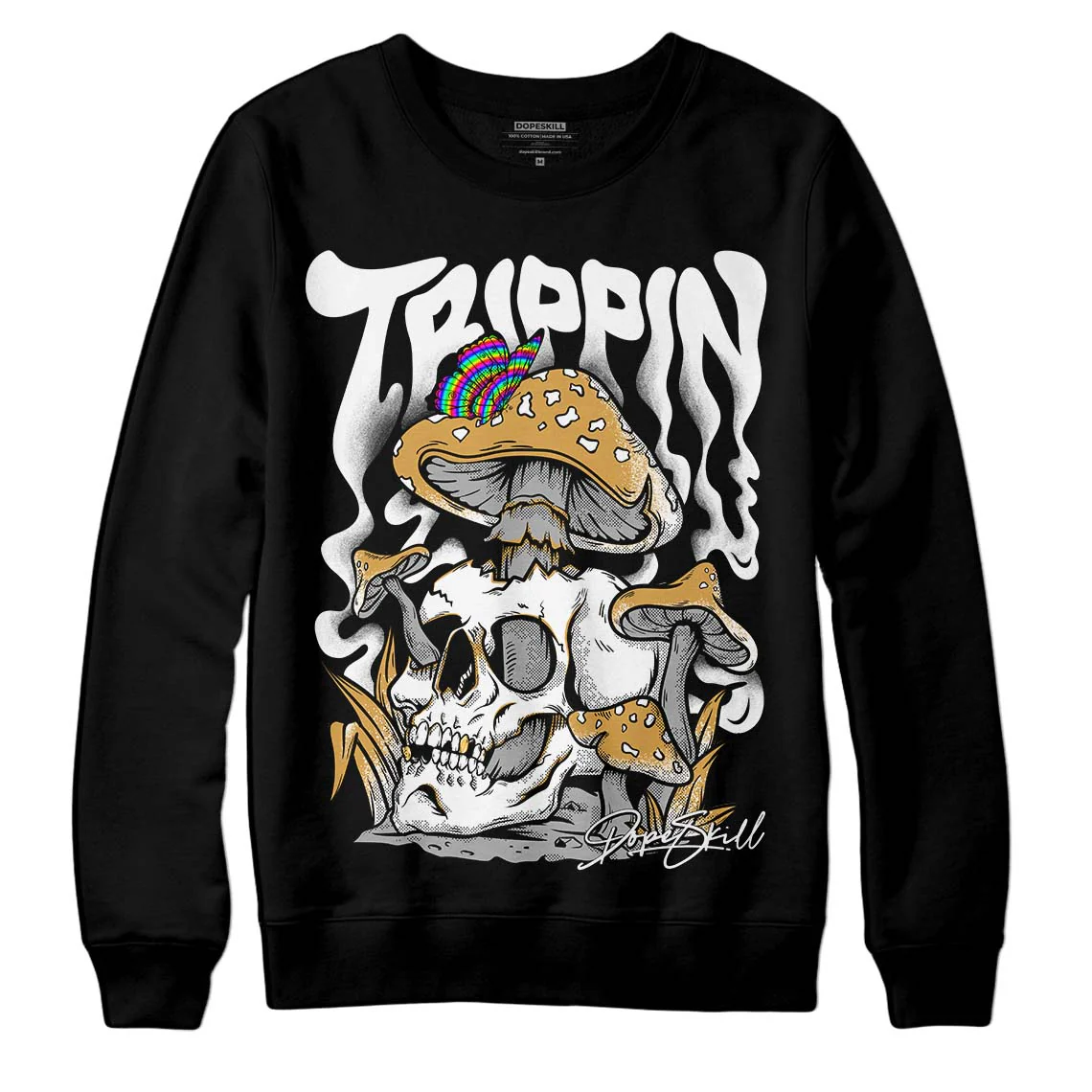 Gratitude 11s DopeSkill Sweatshirt Trippin Graphic - Image 2