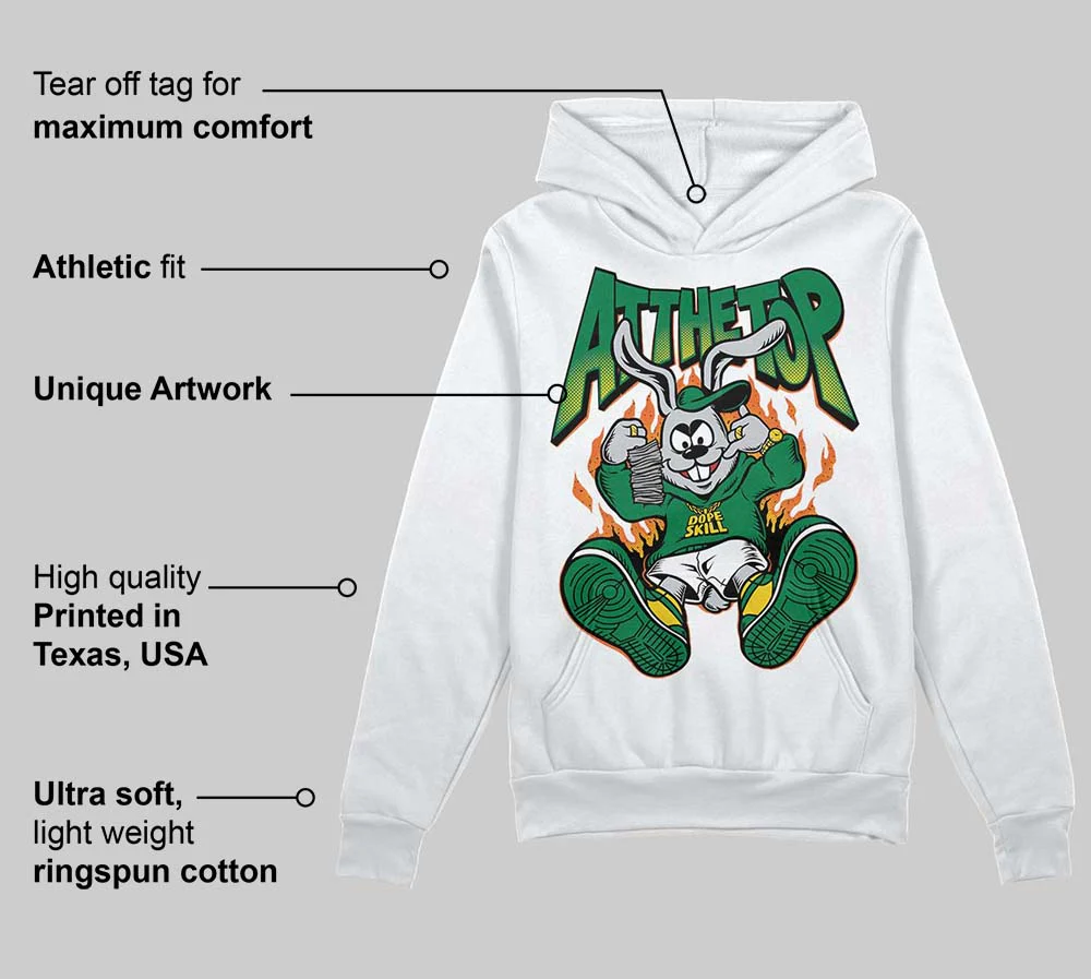 Green Collection DopeSkill Hoodie Sweatshirt At The Top Graphic - Image 3