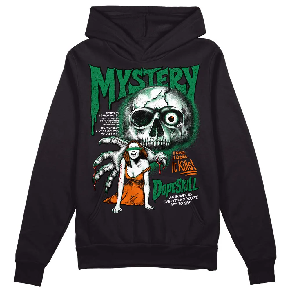 Green collection DopeSkill Hoodie Sweatshirt Mystery Ghostly Grasp Graphic - Image 2