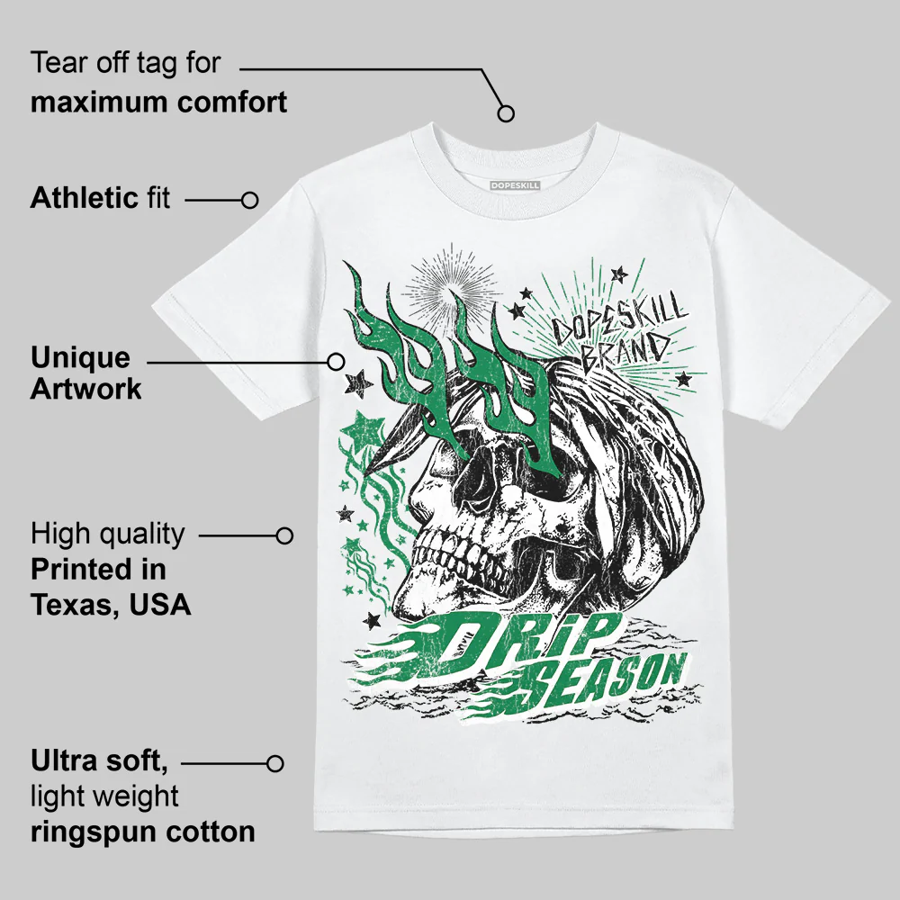 Green Collection DopeSkill T-Shirt Drip Season Graphic - Image 4