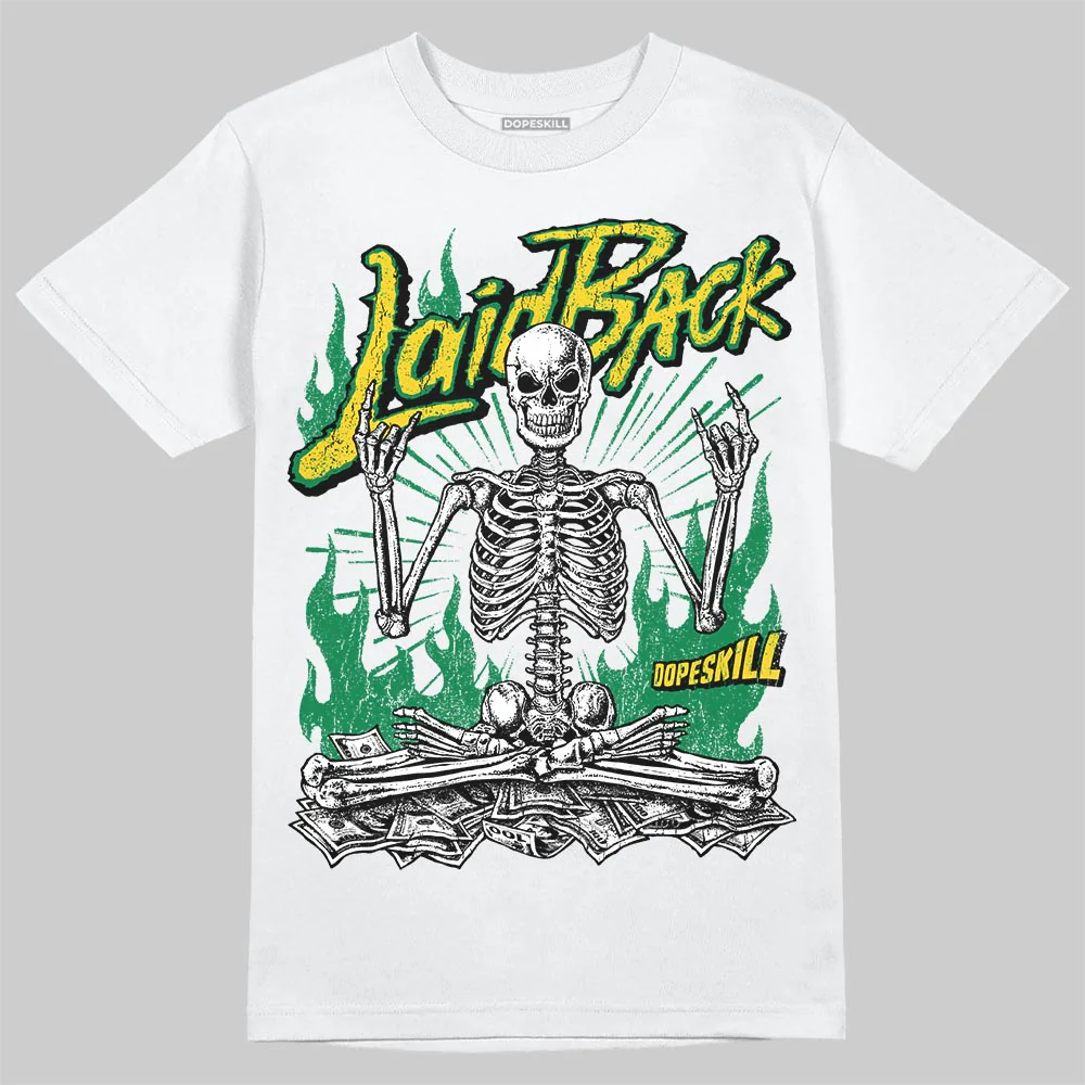 Green 'Laid Back' DopeSkill Graphic T-Shirt