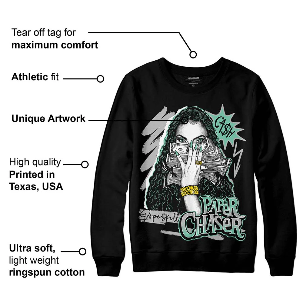 Green Glow 3s DopeSkill Sweatshirt NPC Graphic - Image 3