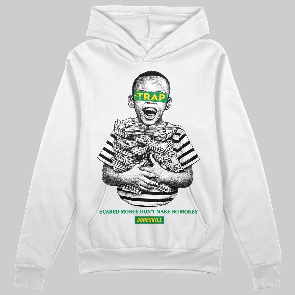 Green 'Scared Money Don't Make No Money' DopeSkill Graphic Hoodie