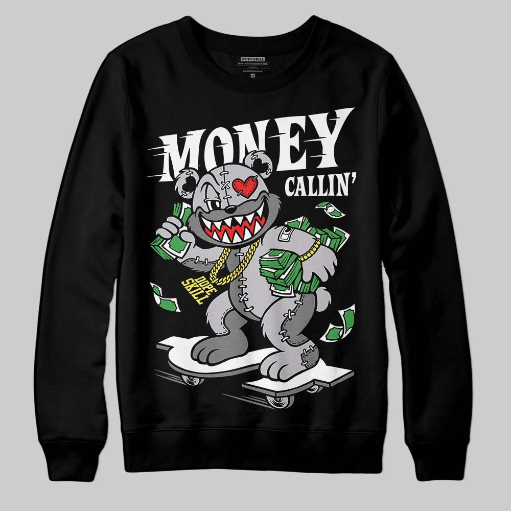 Grey Collection DopeSkill Sweatshirt Money Callin' Graphic - Image 2