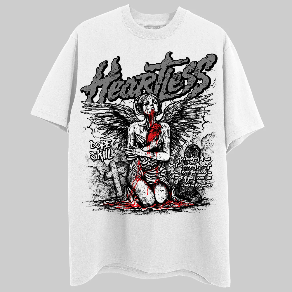Grey Collection DopeSkill T-Shirt Heartless Graphic