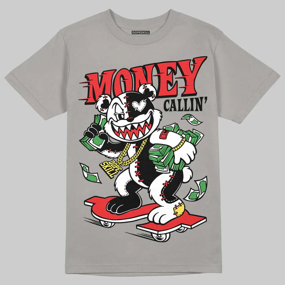 Grey Collection DopeSkill T-Shirt Money Callin' Graphic - Image 3