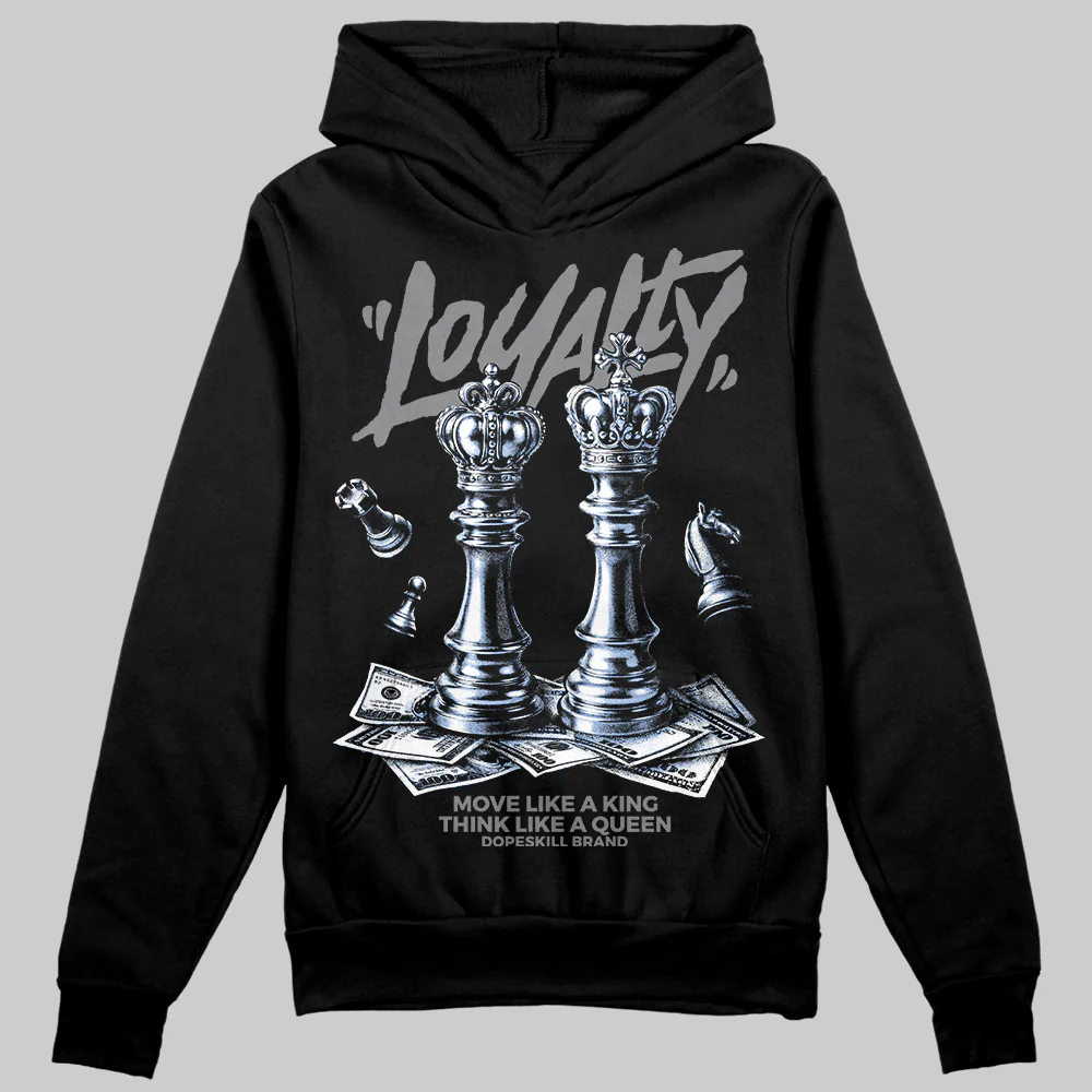 Grey 'Loyalty' DopeSkill Graphic Hoodie - Image 2