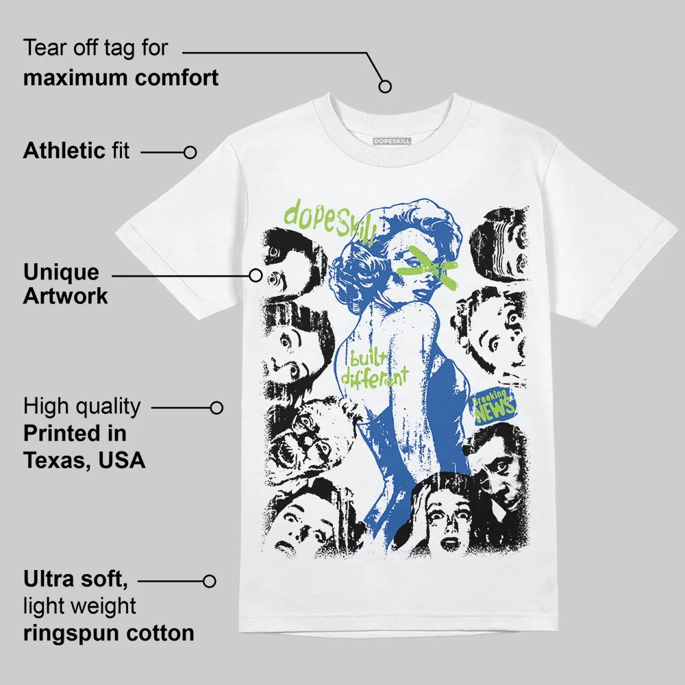 Griffey Max 1 'Varsity Royal' DopeSkill T-Shirt Built Different Graphic - Image 4