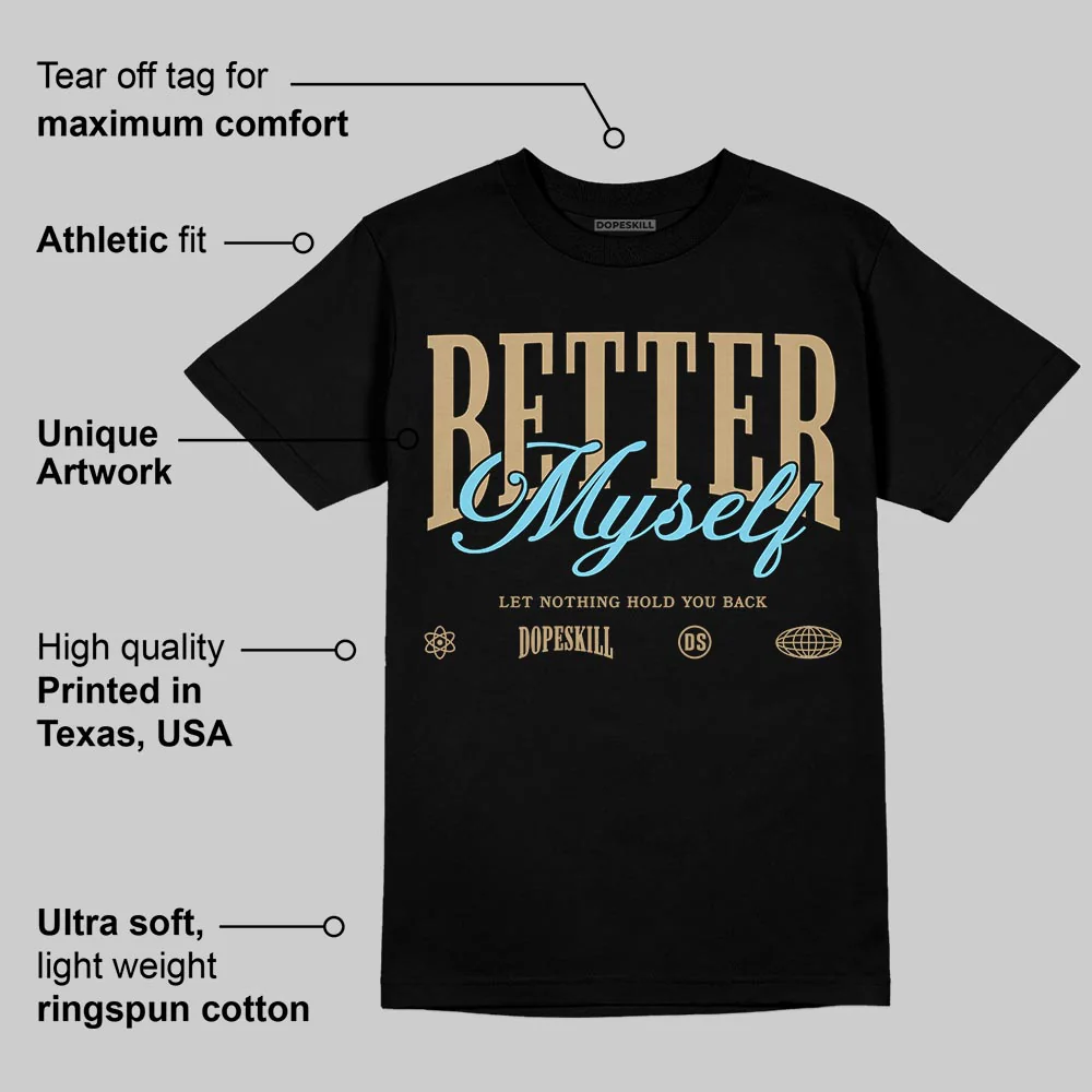 “H-Town” 11s DopeSkill T-Shirt Better Myself Graphic - Image 3