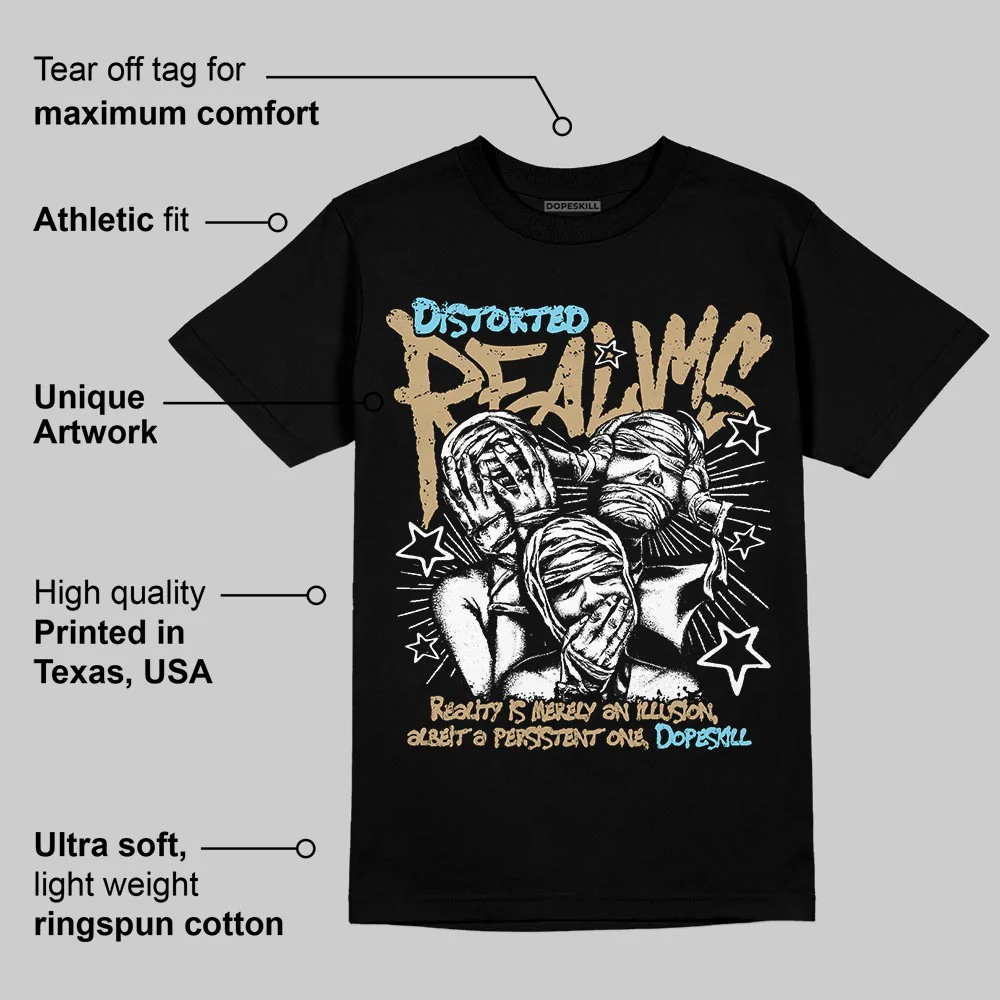 “H-Town” 11s DopeSkill T-Shirt Distorted Realms Graphic - Image 3