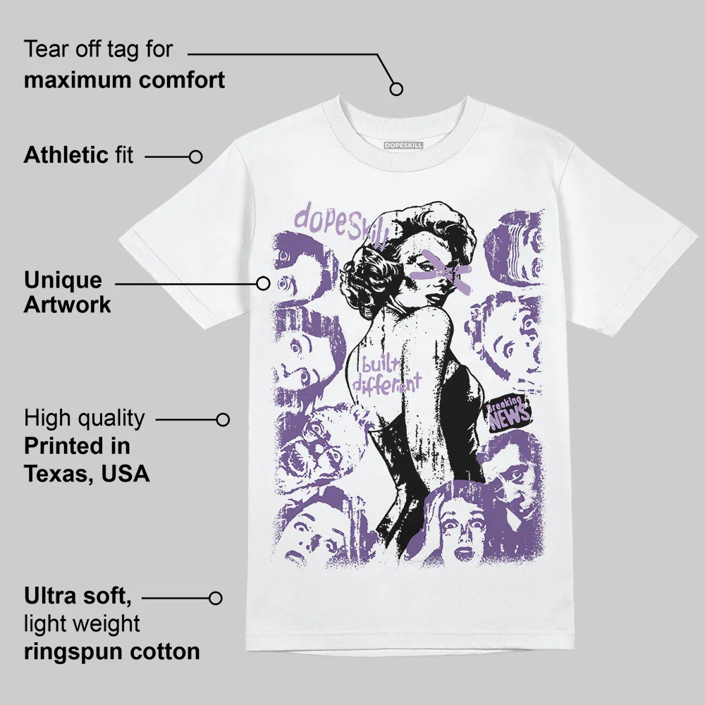 Hydrangeas 10s DopeSkill T-Shirt Built Different Graphic - Image 3