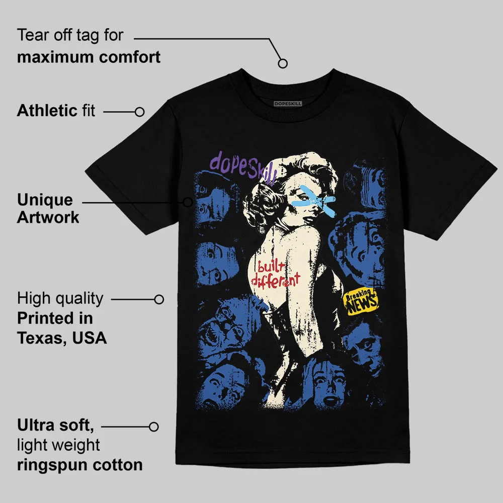 Infinite Archive x 17s DopeSkill T-Shirt Built Different Graphic - Image 3