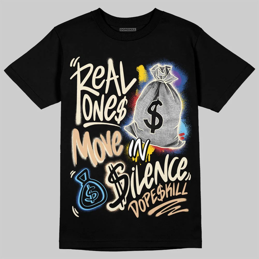 Infinite Archive x 17s DopeSkill T-Shirt Real Ones Move In Silence Graphic