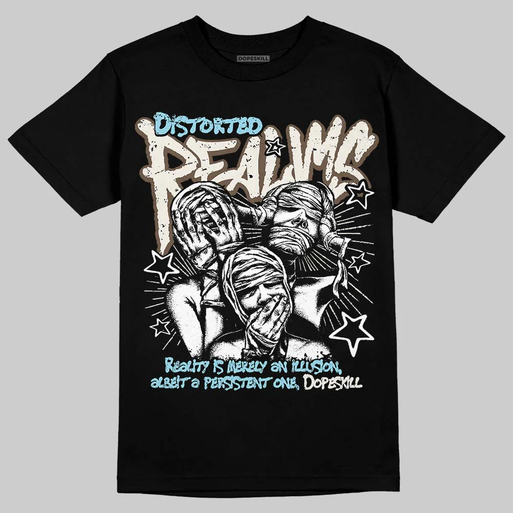 Kayano 12.1 Cream/Stillwater DopeSkill T-Shirt Distorted Realms Graphic - Image 2