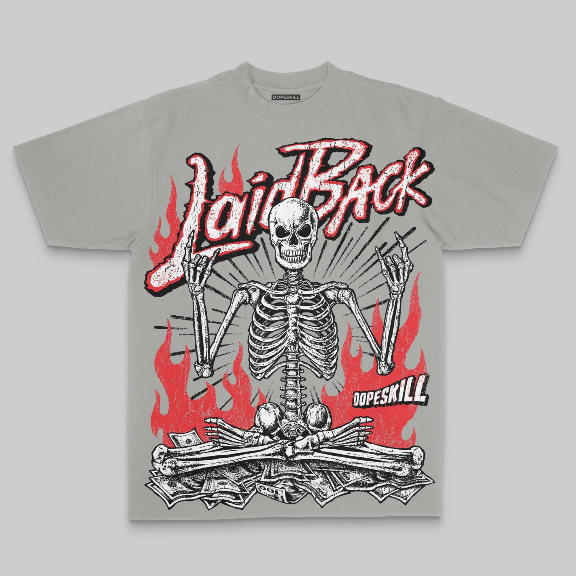 Laid Back Oversize Print DopeSkill T-shirt - Image 5