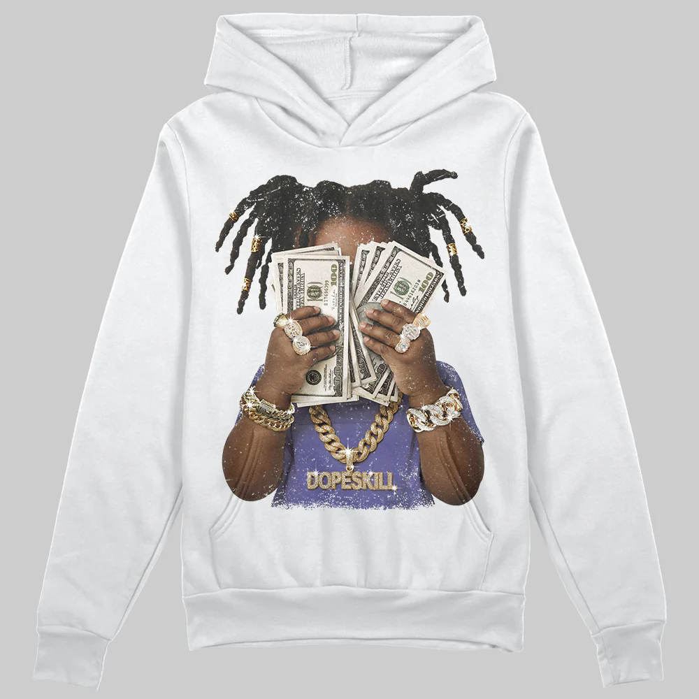 Lakers 4s DopeSkill Hoodie Sweatshirt Rich Youth Graphic - Image 2