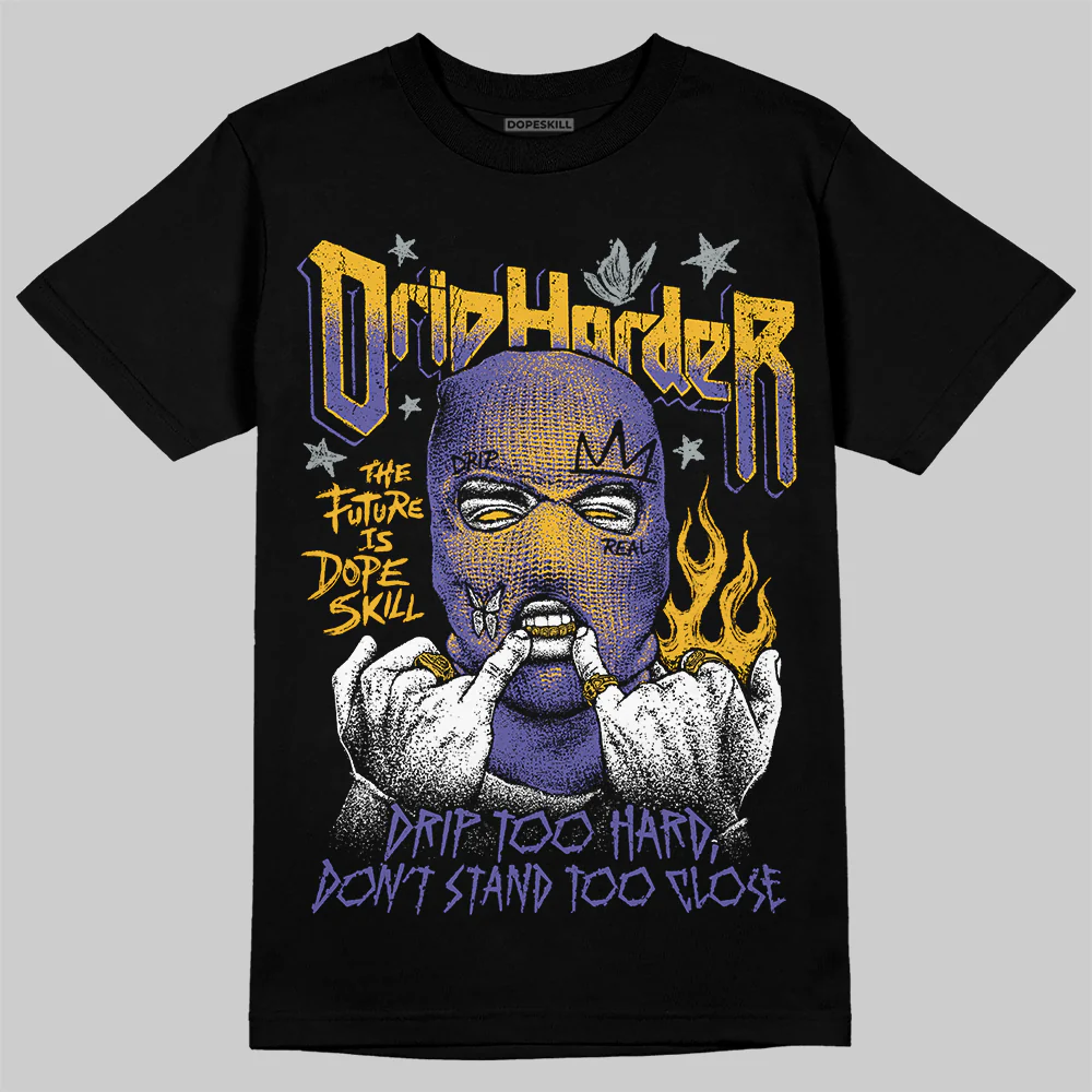 Lakers 4s DopeSkill T-Shirt Drip Harder Graphic