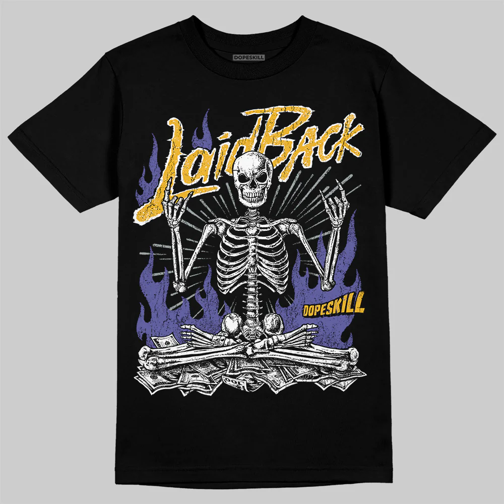 Lakers 4s DopeSkill T-Shirt Laid Back Graphic