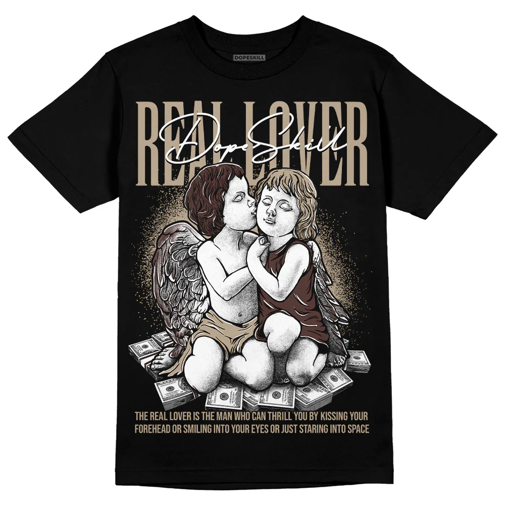 Latte 1s DopeSkill T-Shirt Real Lover Graphic - Image 2