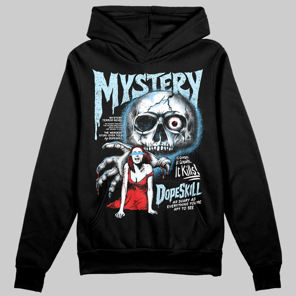 Legend Blue 11s DopeSkill Hoodie Sweatshirt Mystery Ghostly Grasp Graphic - Image 2