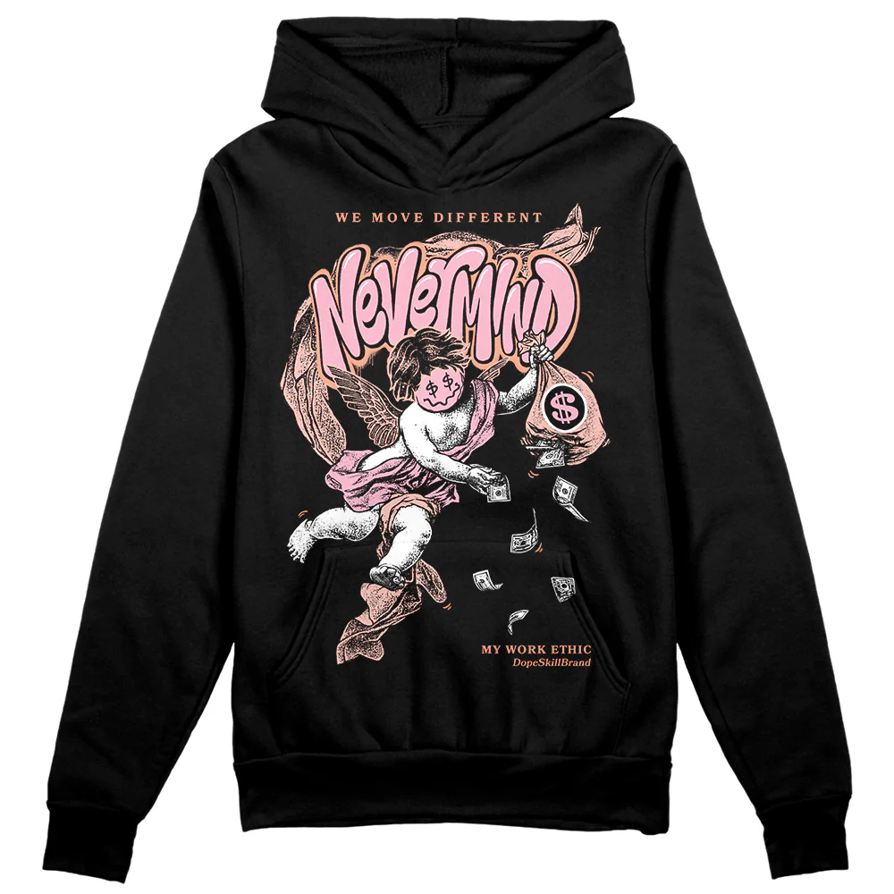 Legend Pink 11s DopeSkill Hoodie Sweatshirt Nevermind Graphic - Image 2