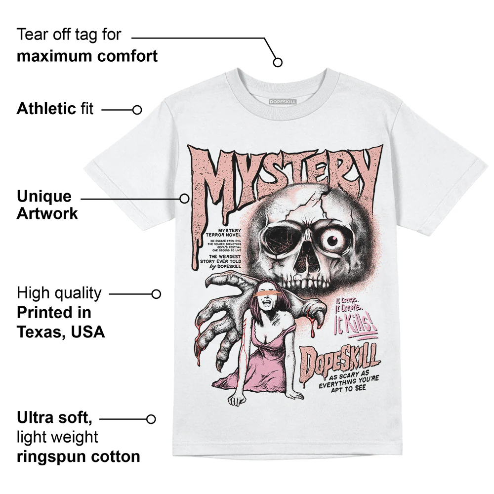 Legend Pink 11s DopeSkill T-Shirt Mystery Ghostly Grasp Graphic - Image 3