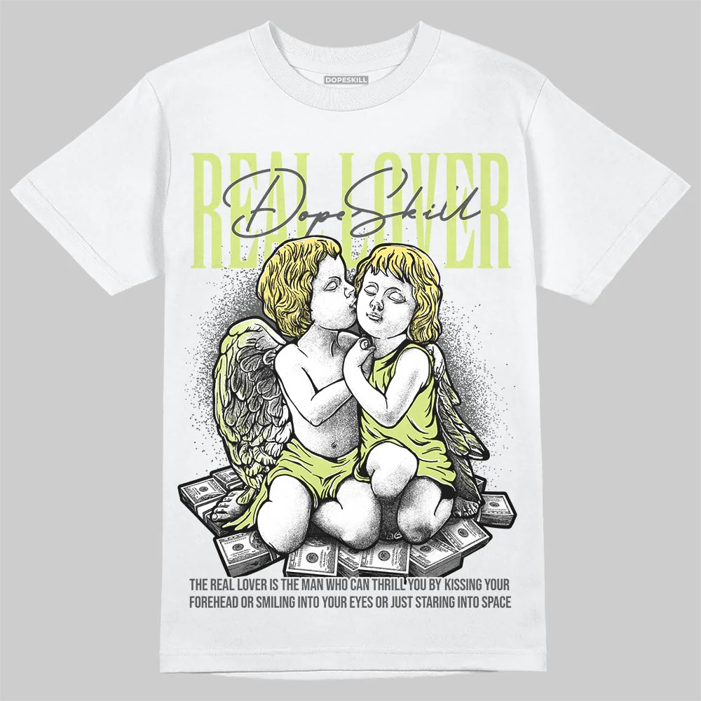 Light Lemon Twist 4s DopeSkill T-Shirt Real Lover Graphic - Image 2