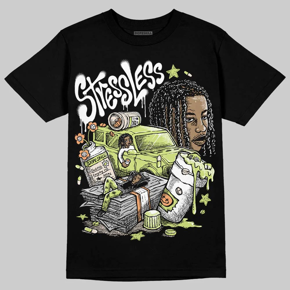 Luminous Green 5s DopeSkill T-Shirt Stressless Graphic