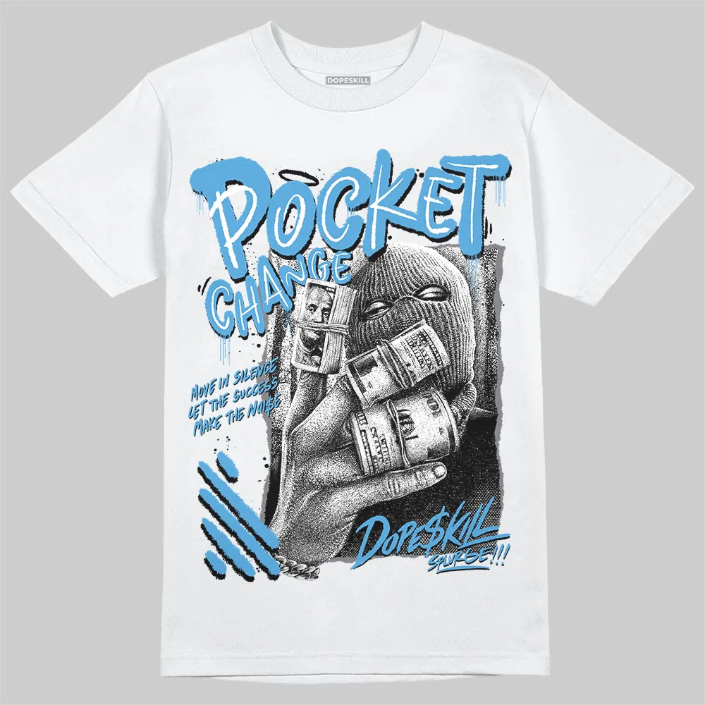 Max 95 Blue Spark DopeSkill T-Shirt Pocket Change Graphic - Image 2