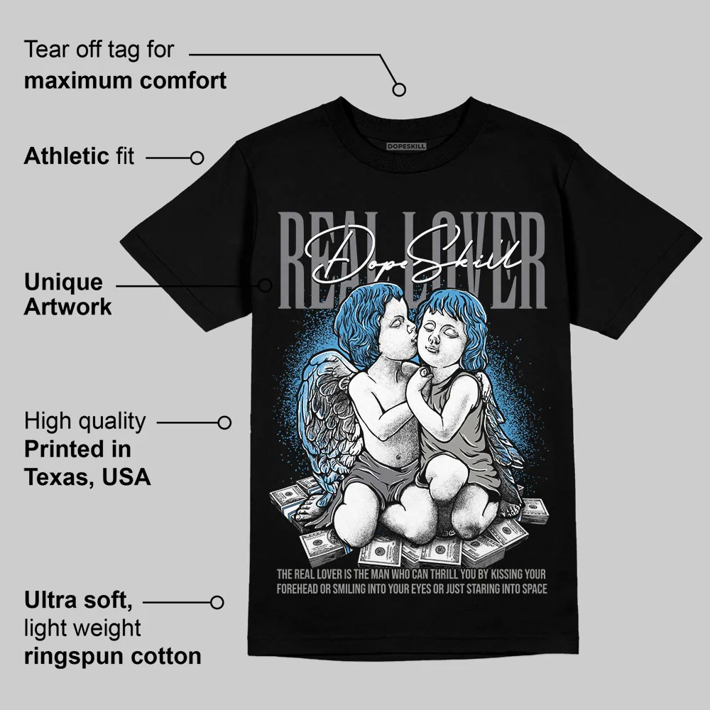 Max 95 Blue Spark DopeSkill T-Shirt Real Lover Graphic - Image 3