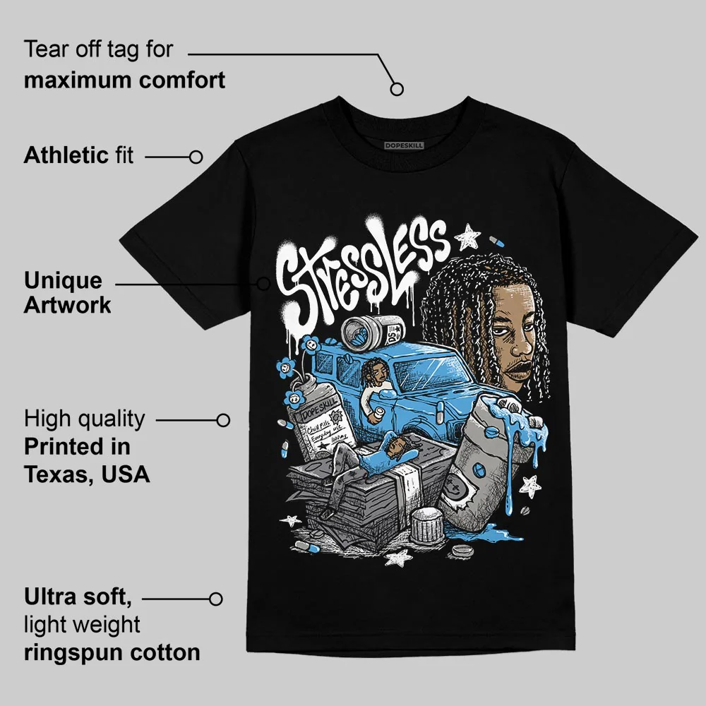 Max 95 Blue Spark DopeSkill T-Shirt Stressless Graphic - Image 3