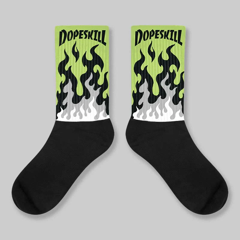 Max 95 OG 'Neon' DopeSkill Sublimated Sock FIRE Graphic