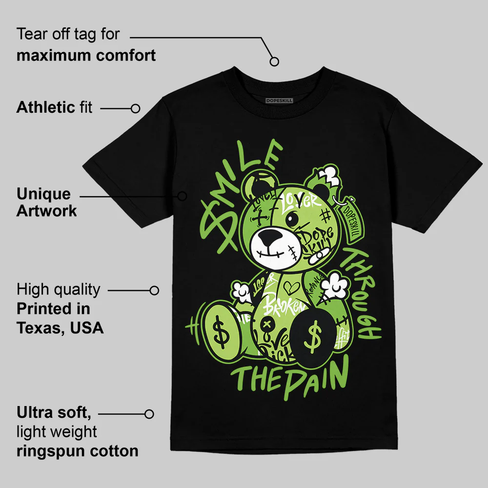 Max 95 OG 'Neon' DopeSkill T-Shirt Smile Through The Pain Graphic - Image 3