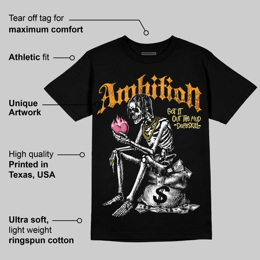 Max 95 'University Gold' DopeSkill T-Shirt Ambition Graphic - Image 3