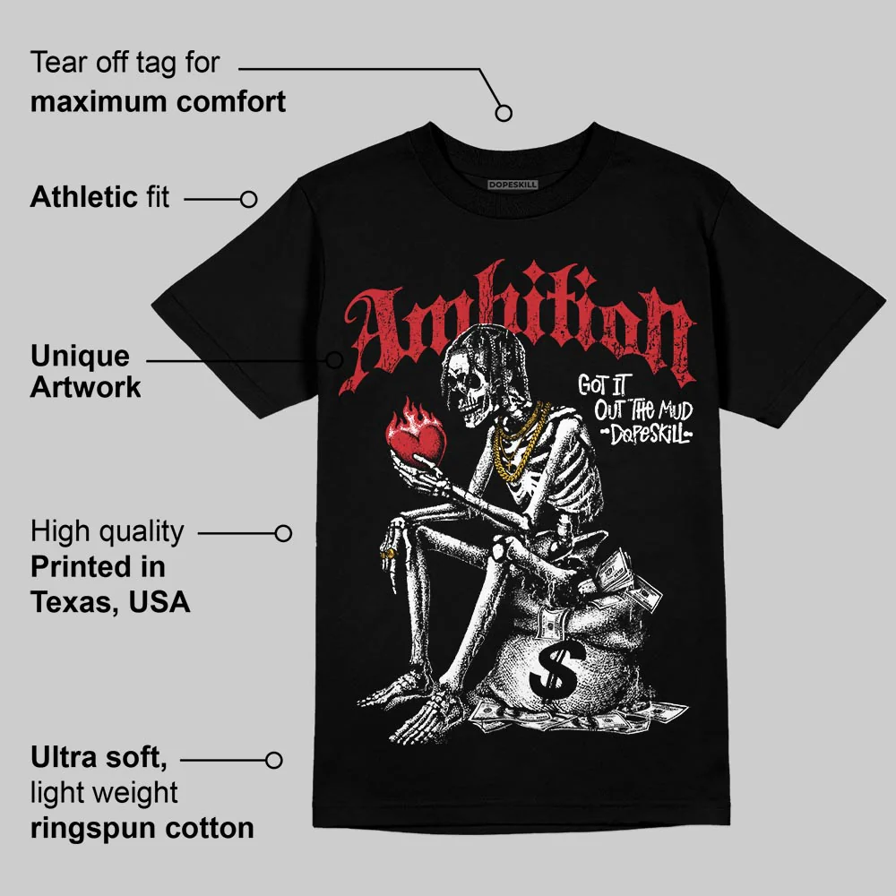Max Uptempo 95 ‘Bulls Away’ DopeSkill T-Shirt Ambition Graphic - Image 3